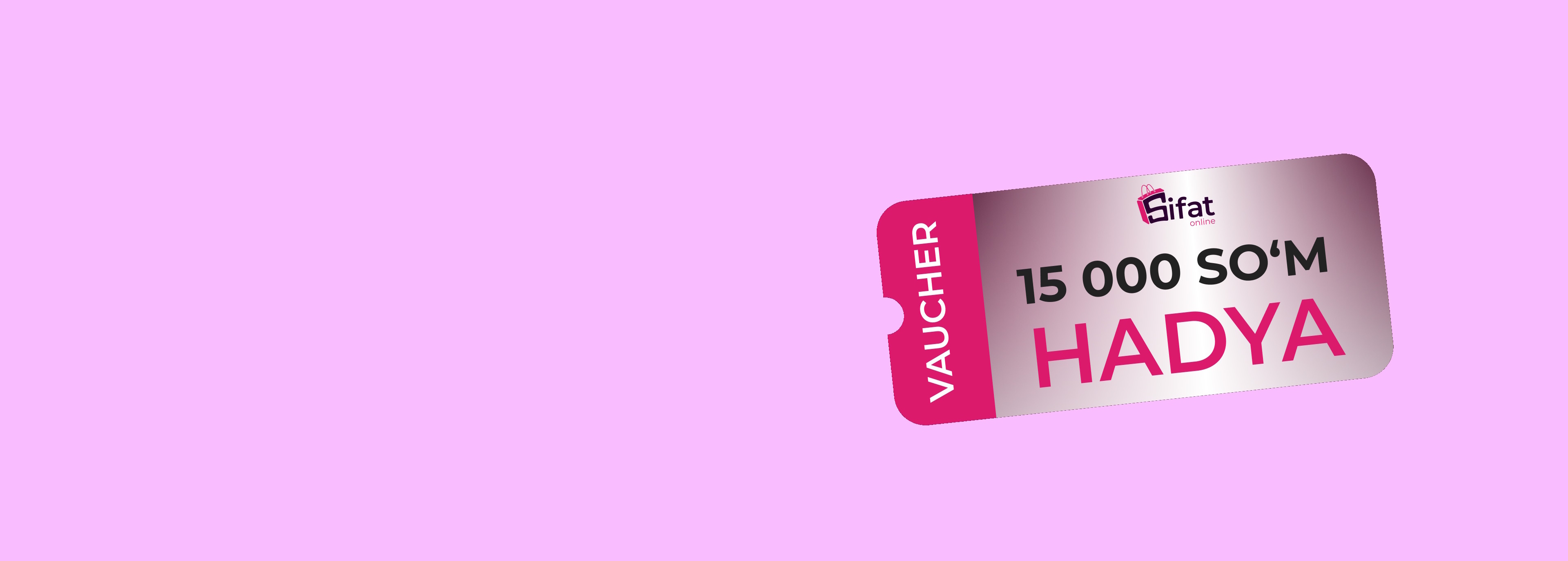 "Sifat online" Hisobimgizda 15000 so'm kutmoqda