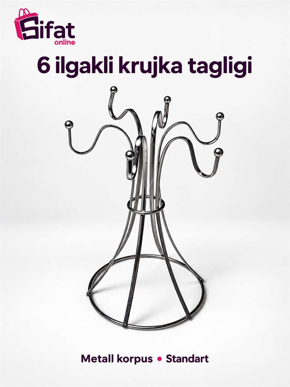 Noritazeh Melani shisha suv ko'zasi, 1.5 litr