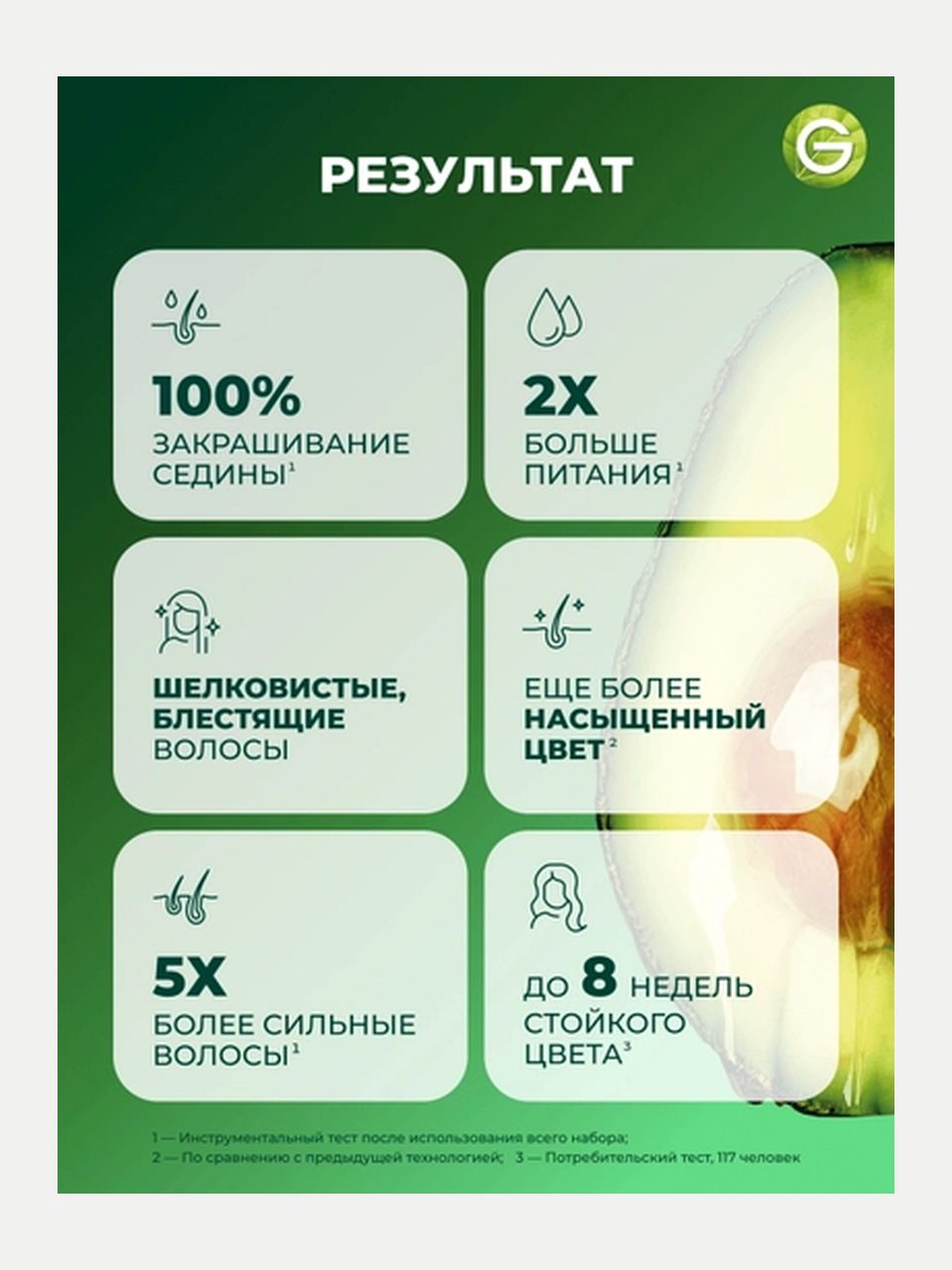Garnier Color Naturals soch bo'yog'i 2.10 Issiniya-qora, 110 ml
