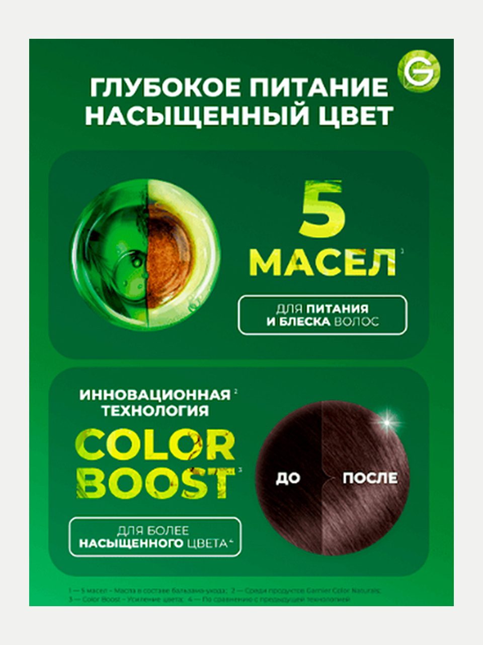 Garnier Color Naturals soch bo'yog'i 5.12 Muzli och shaten, 110 ml