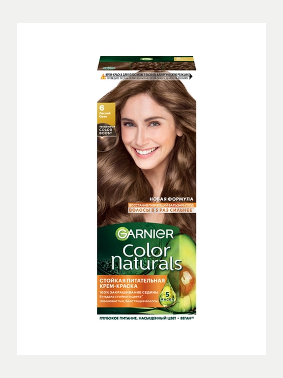 Garnier Color Naturals soch bo'yog'i 6 Les. yong'oq, 110 ml