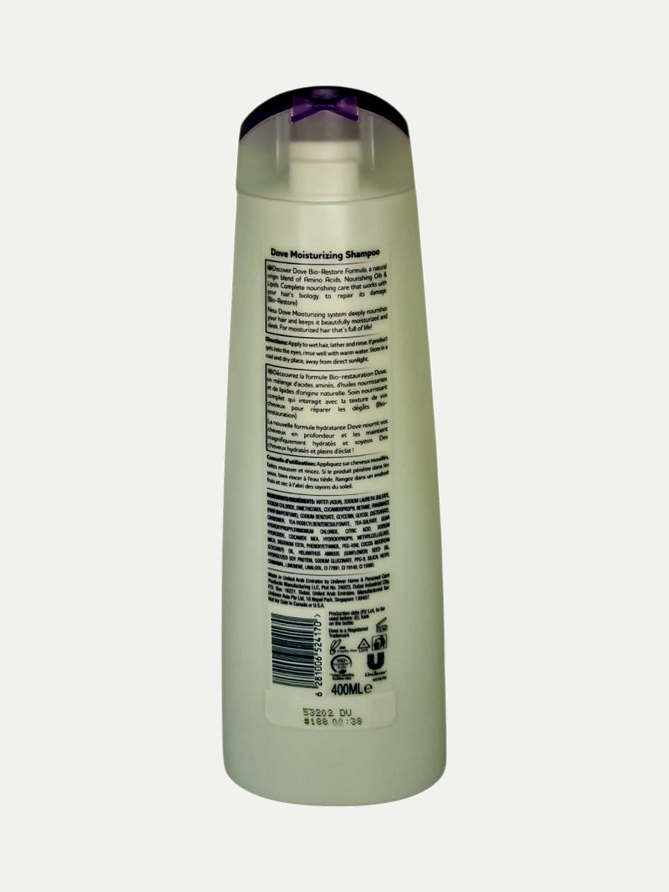 Dove Moisturising shampun, 400 ml