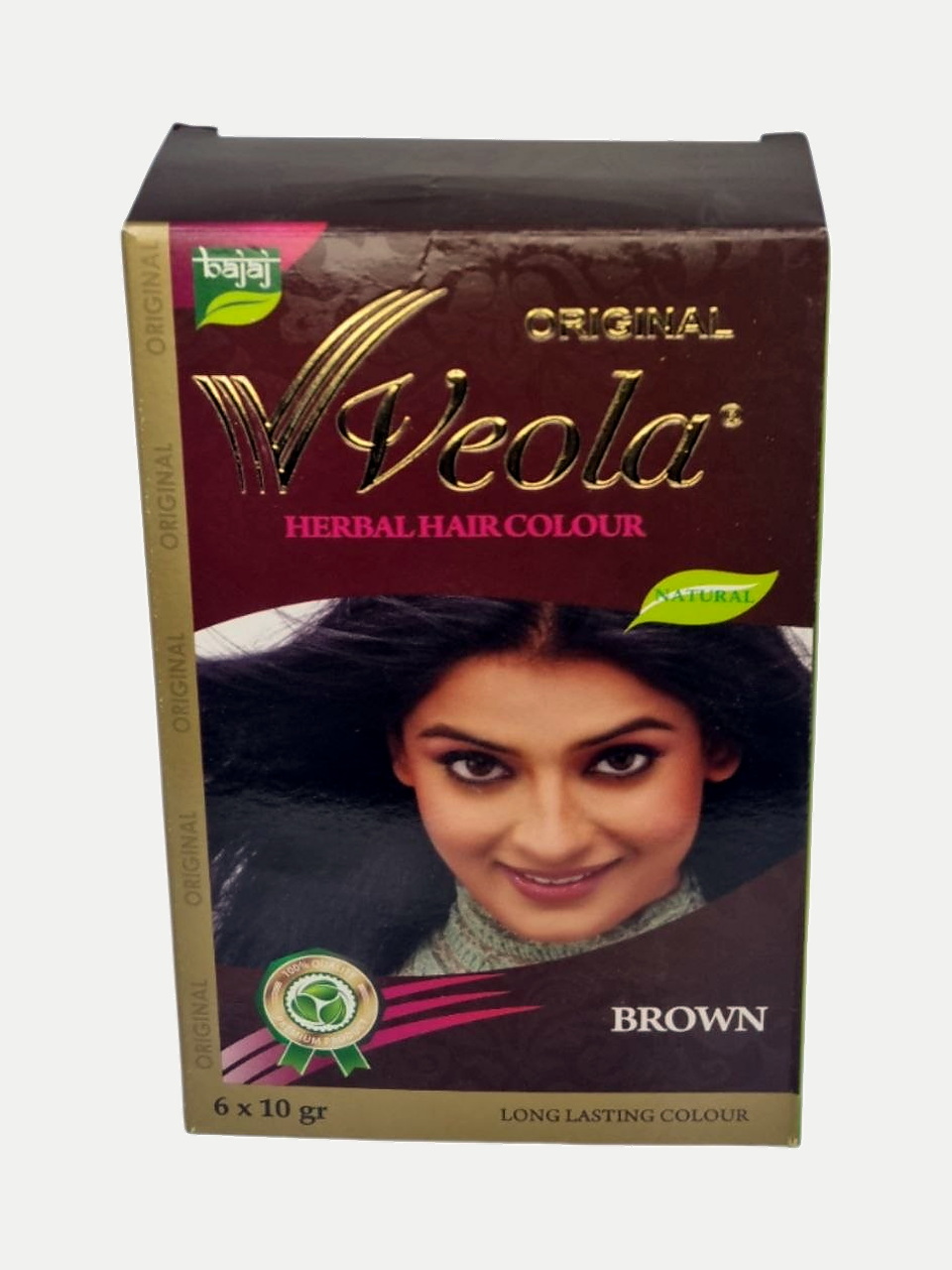 Viola Henna Hair Colour Brown, 60 gr