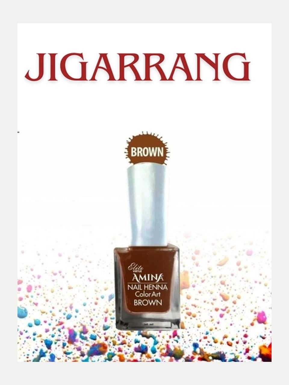 Amina Natural Nail Henna tirnoq xinasi, 24 ml