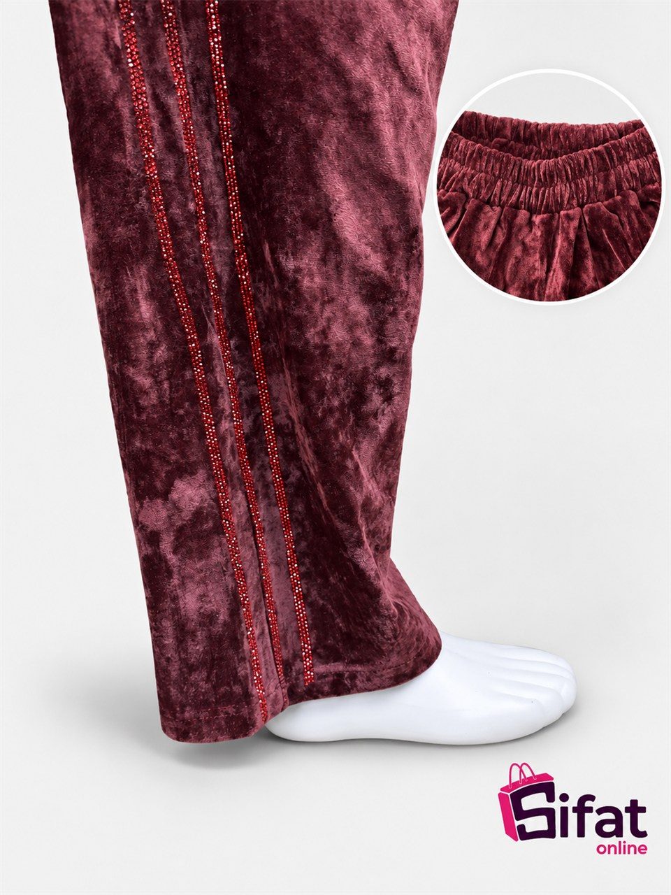 Bordo tunika-shim to'plami