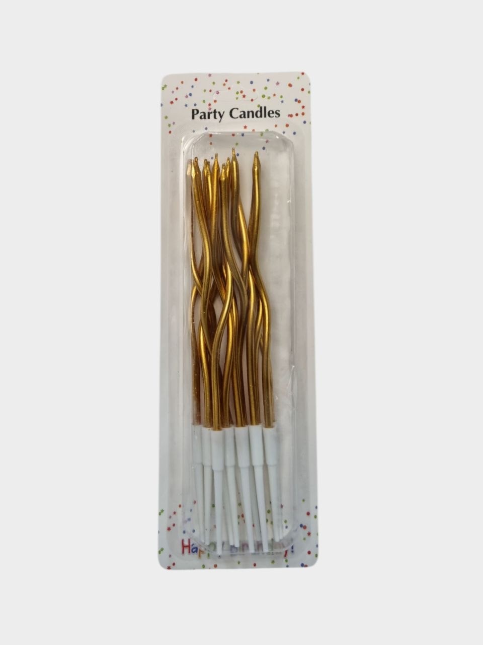 Party Candles bayram shamlari, 12 dona