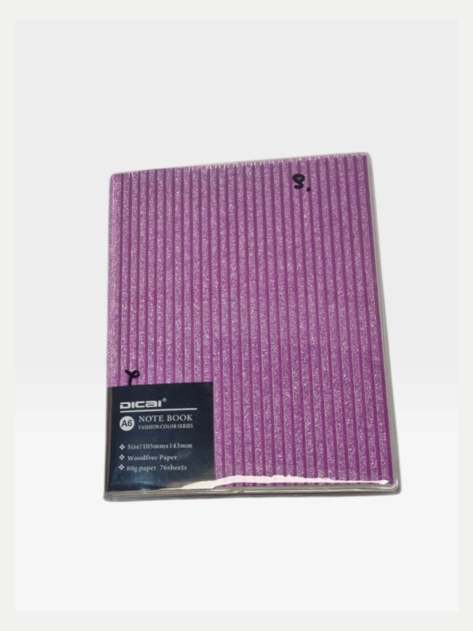Dical A6 notebook, 76 varaq