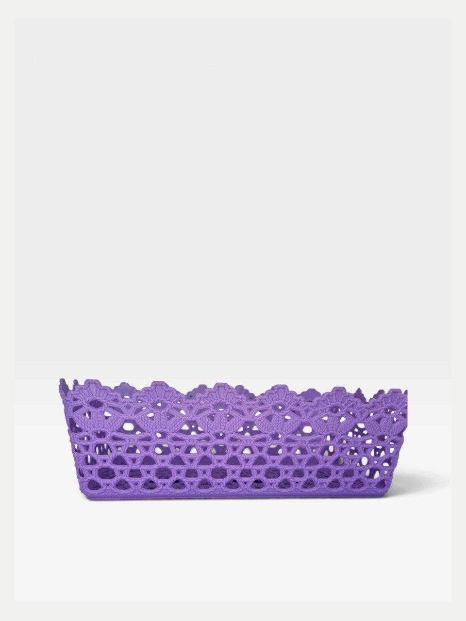 Pushti to'rtburchak plastik savatcha