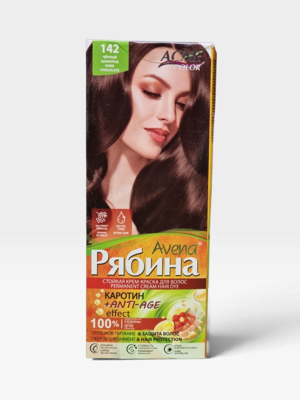 ACME Color Avena Ryabina soch bo'yog'i 053 Qora, 100 ml