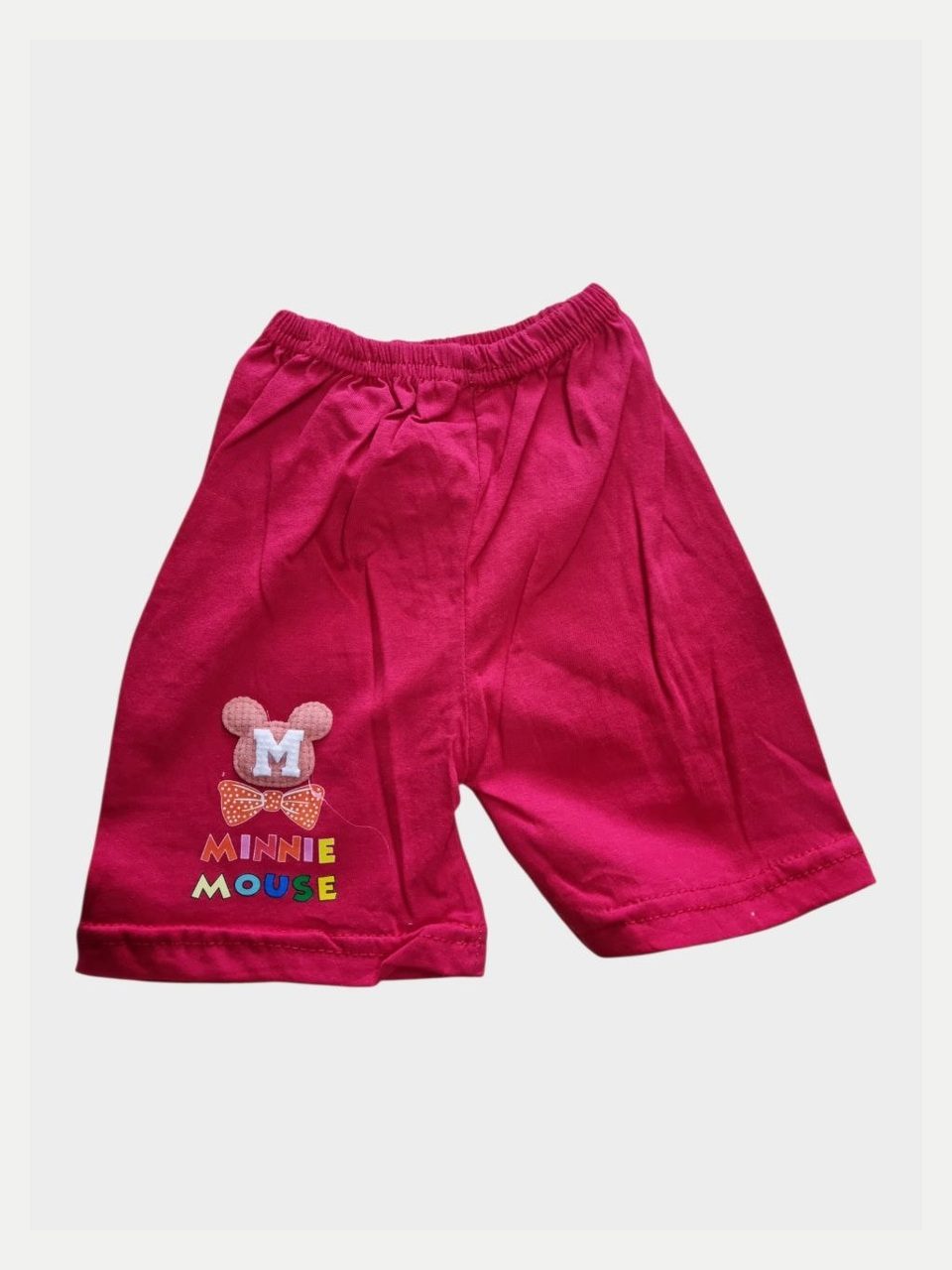 Qiz bolalar Mickey Minnie futbolkasi, oq
