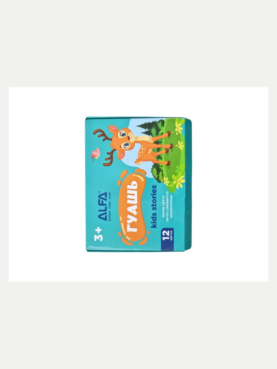 ALFA Guash Kids Stories ranglar to'plami, 12 dona