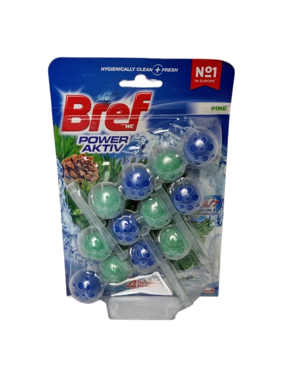 Bref Power Aktiv Pine unitaz uchun tozalovchi blok, 150 gr