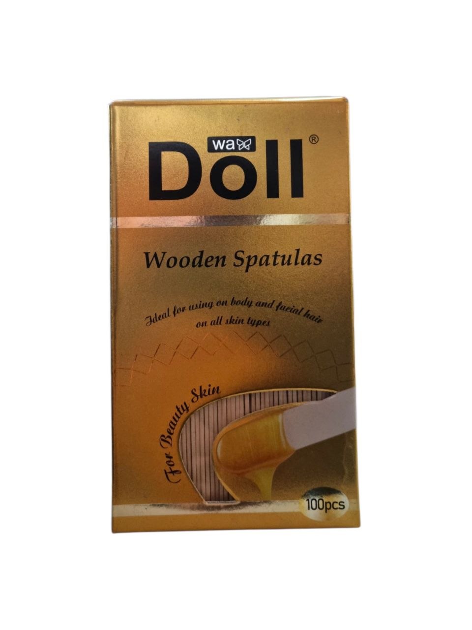 Doll Wooden Spatulas yog'och shpatellar