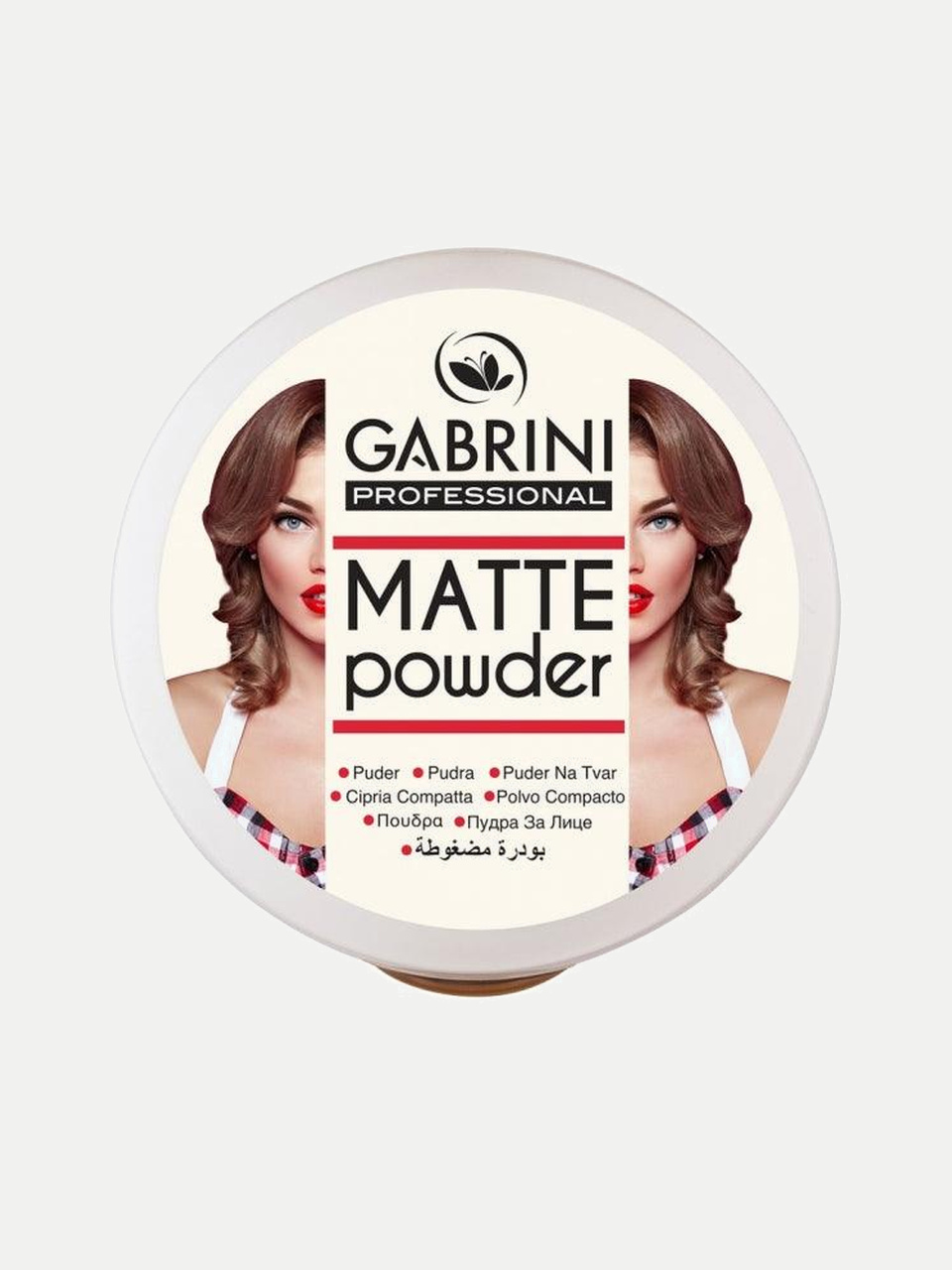 Gabrini Professional Matte Powder matlashtiruvchi pudra, 33-ton, 12 gr