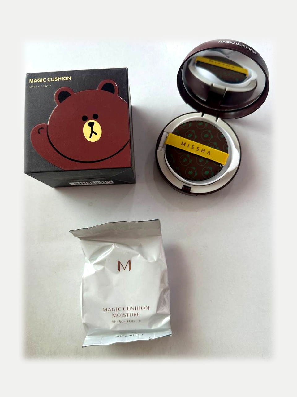 MISSHA Magic Cushion Moisture SPF50+/PA+++ cushion tonal krem, 15 g