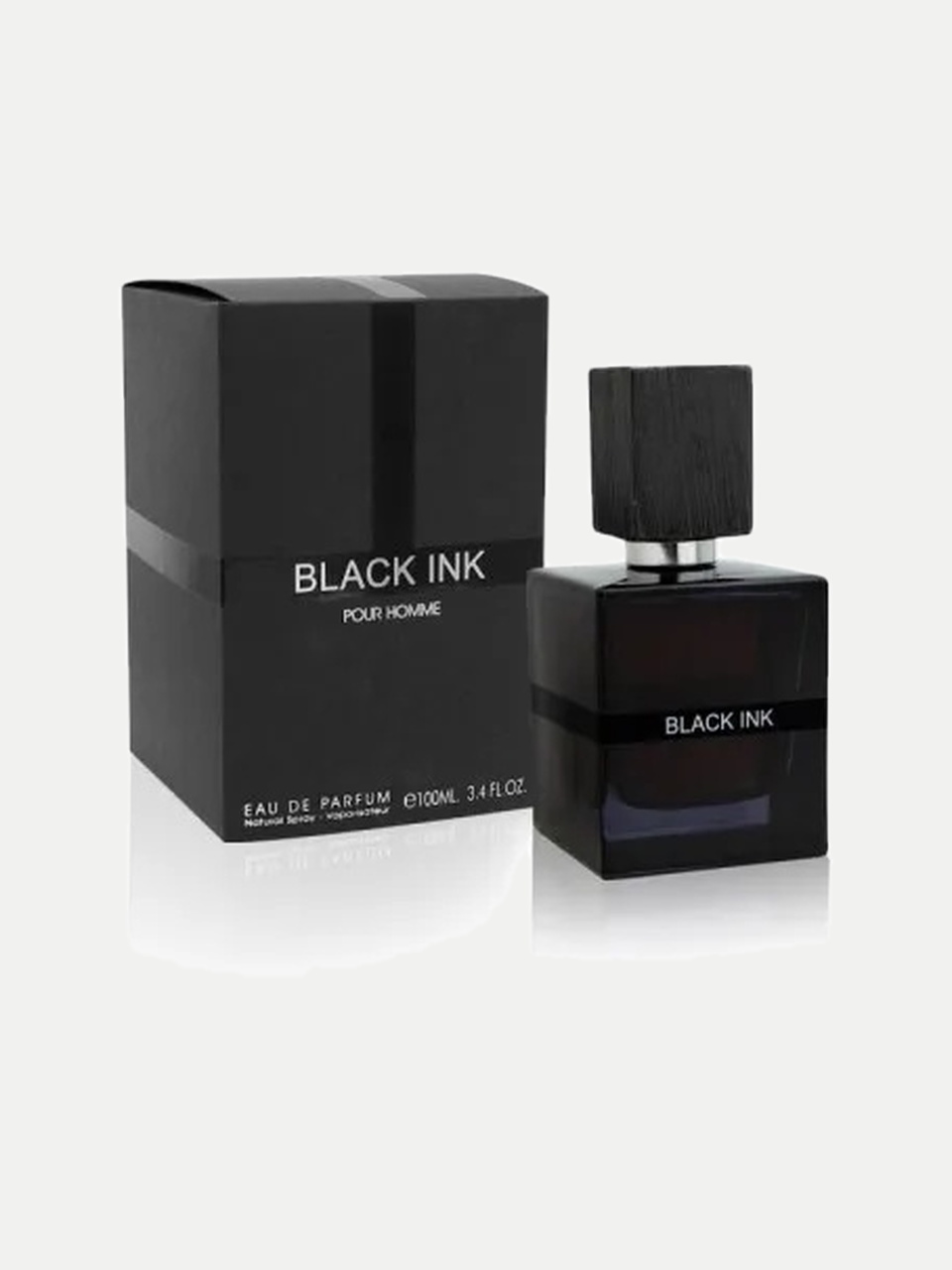 Black Ink Pour Homme erkaklar parfyum suvi, 100 ml