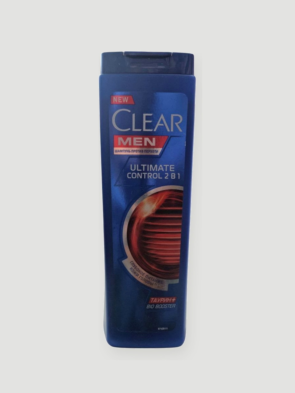 Clear Men Ultimate Control 2 in 1 shampun, 380 ml - Ko'k