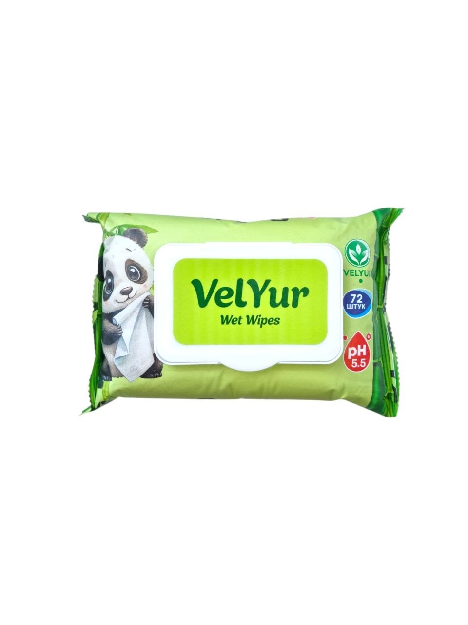 VelYur nam salfetkalar - Yashil