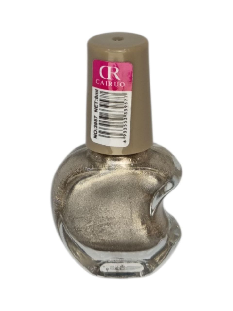 CR CAIRUO VE Color tirnoq laki, 8 ml - Kulrang