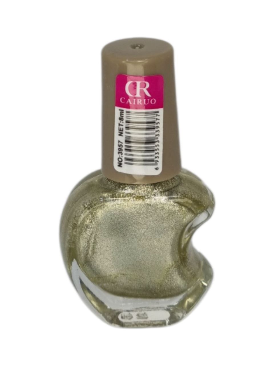 CR CAIRUO VE Color tirnoq laki, 8 ml - Oltin