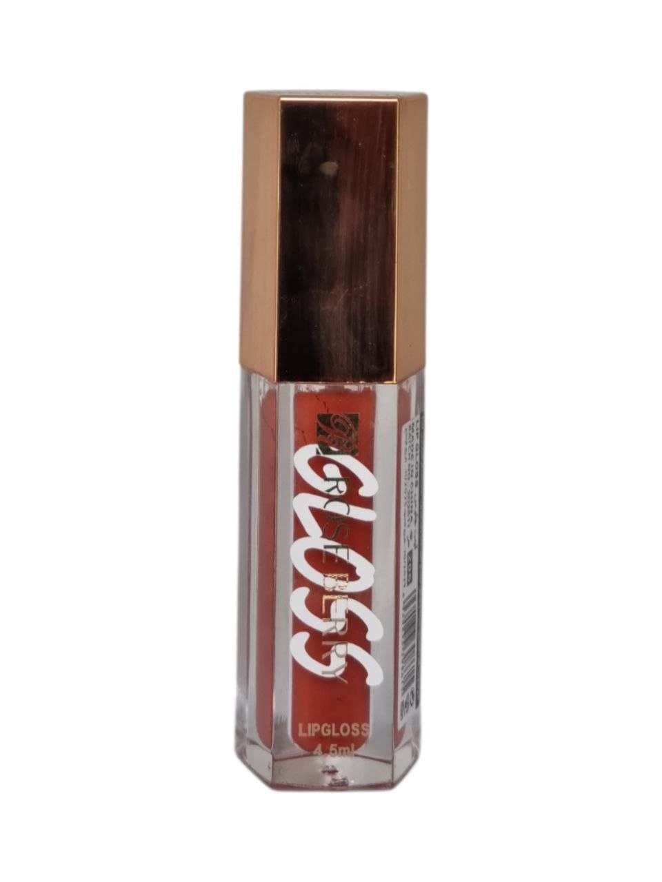 GLOSS Lipgloss lab yaltirog'i, 4.5 ml - To'q qizil