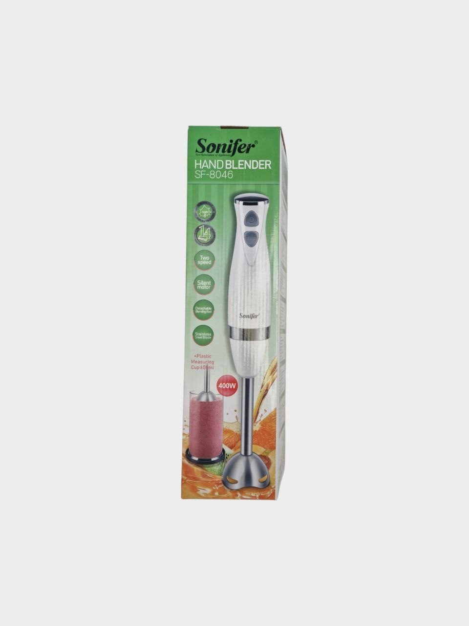 Sonifer qo'l blenderi, 400 W - Oq