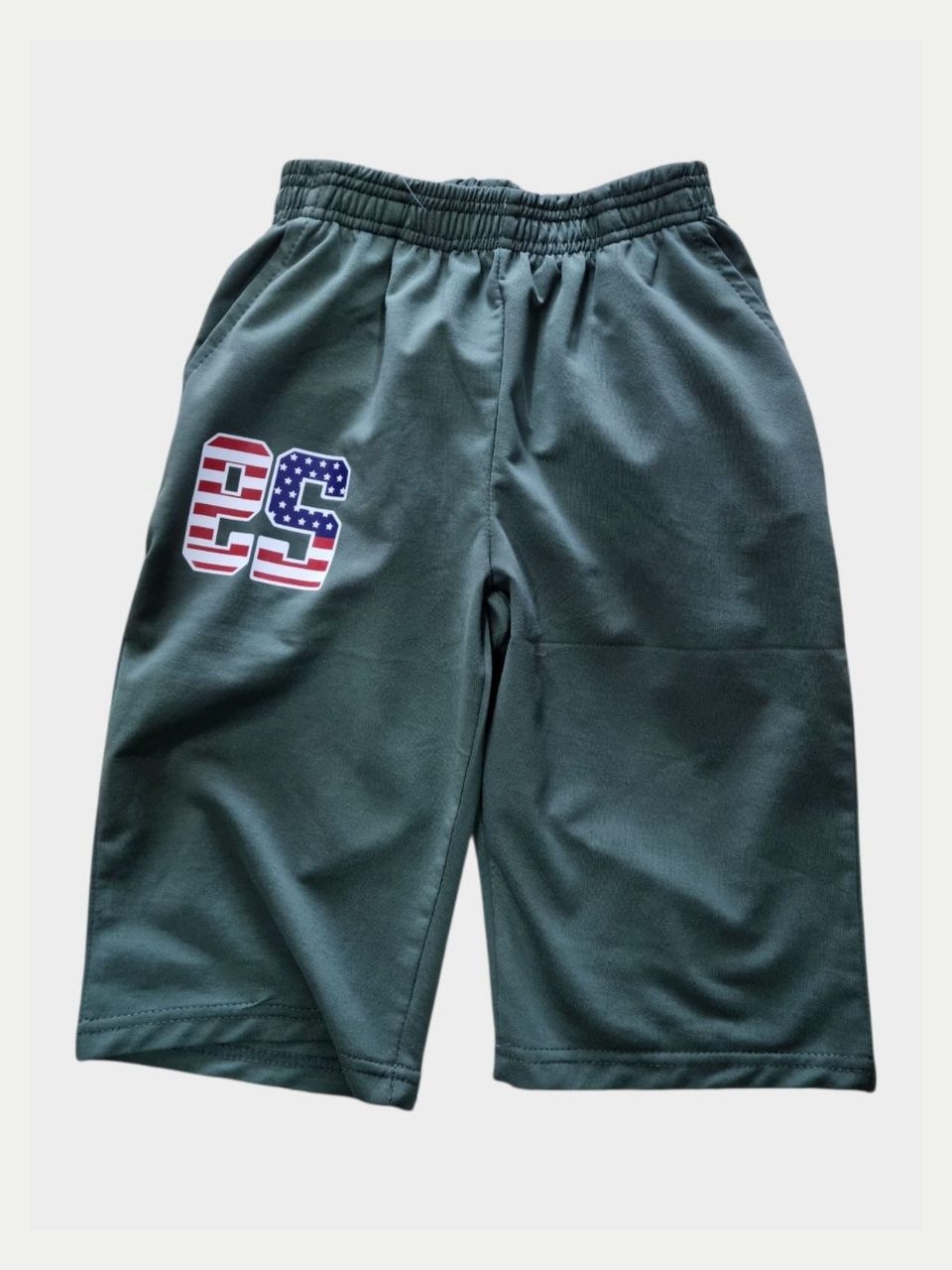 Erkaklar sport shortigi, to'q yashil - To‘q yashil
