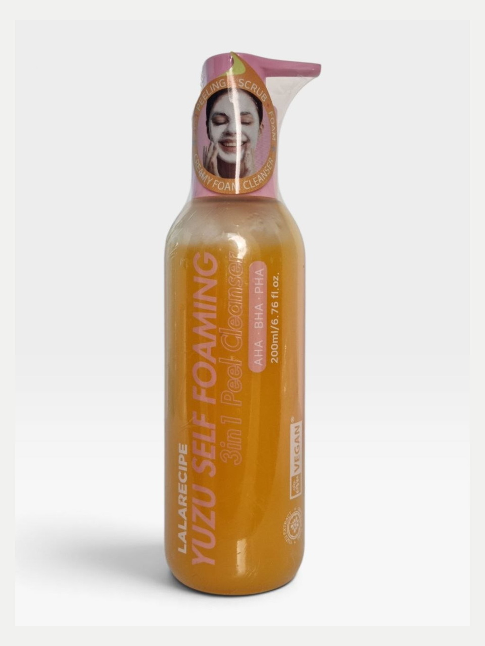 Vitamin C yuz yuvish ko'pigi, 200 ml - To'q sariq