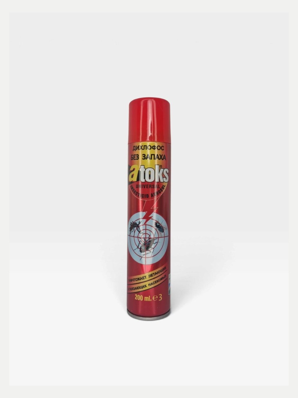 Atoks hasharotlarga qarshi sprey, 200 ml - Qizil