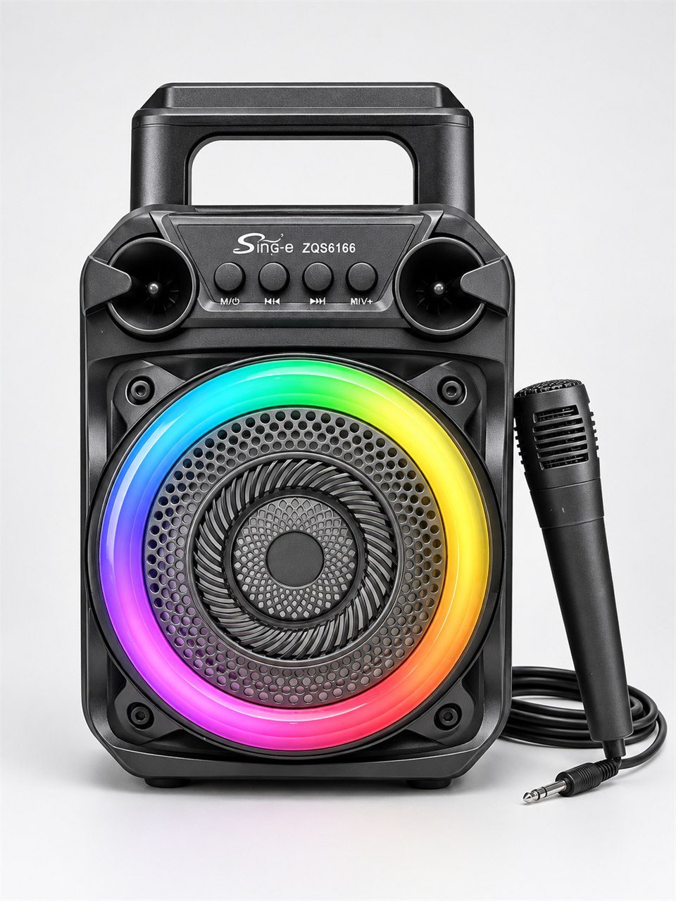 Mikrofonli RGB portativ karnaylar - Kulrang