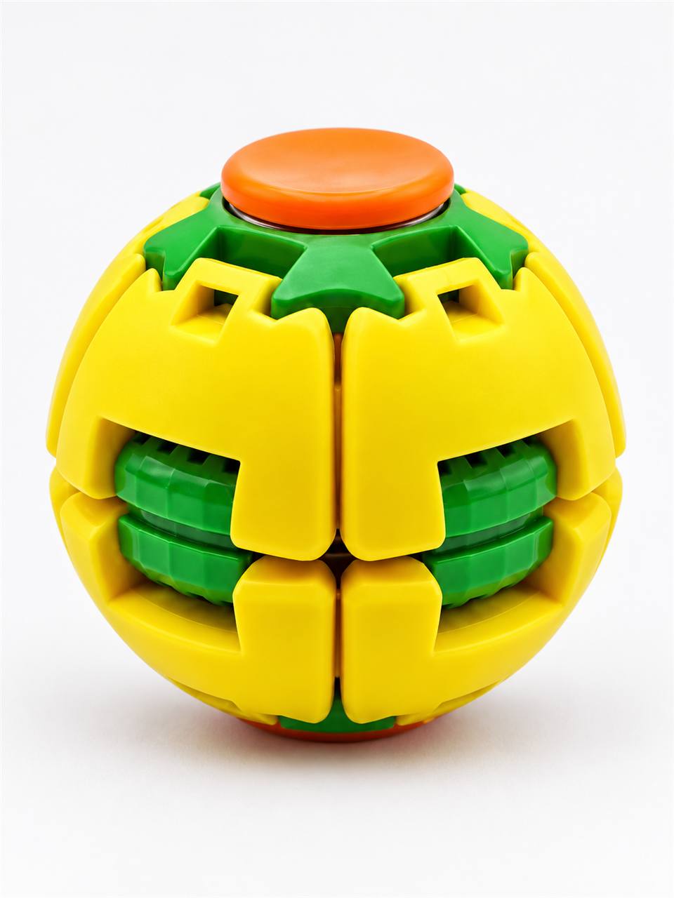 Tugmali antistress spinner shar - Sariq