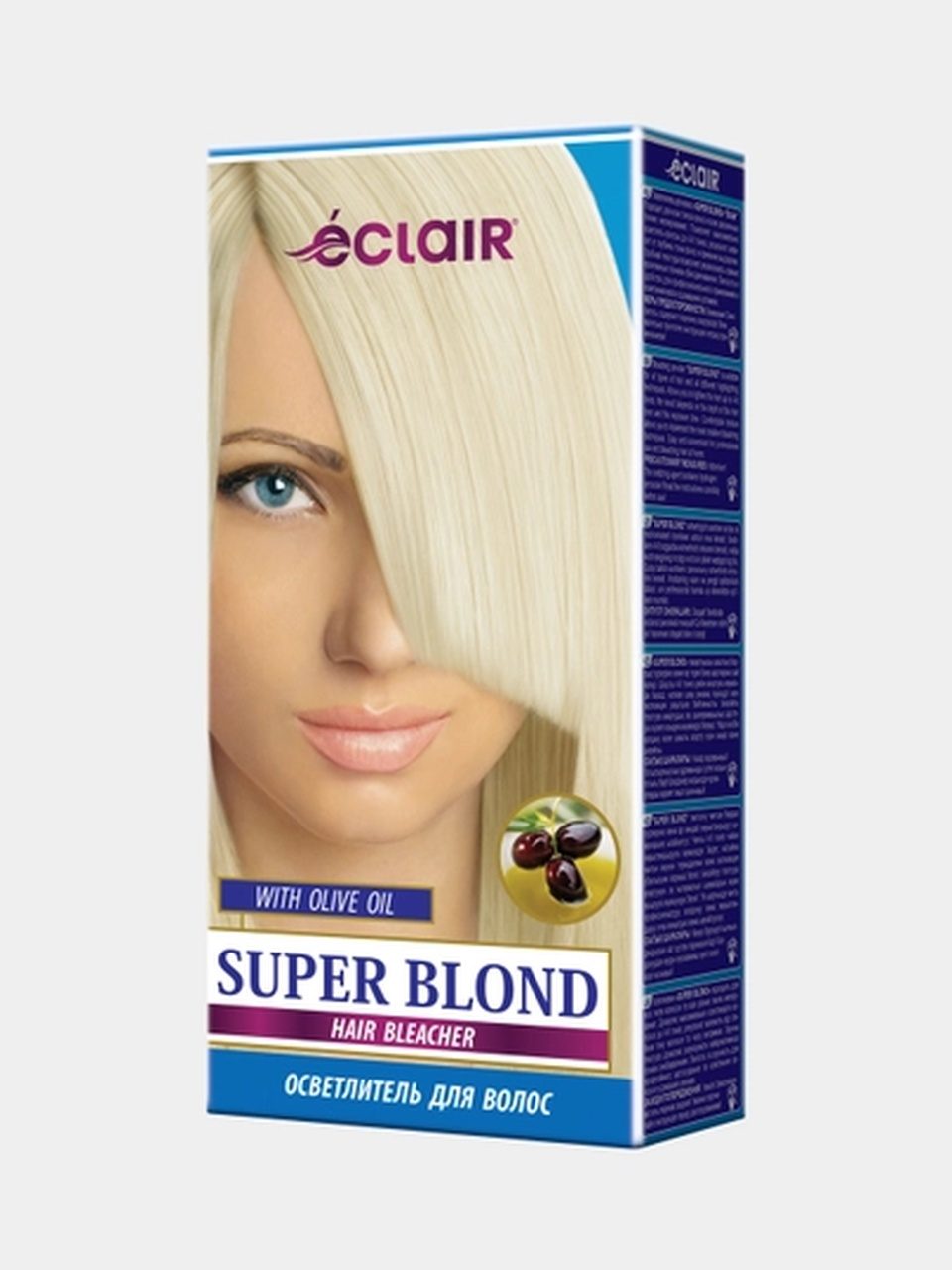 Éclair Super Blond soch oqartiruvchi to'plam - Oq