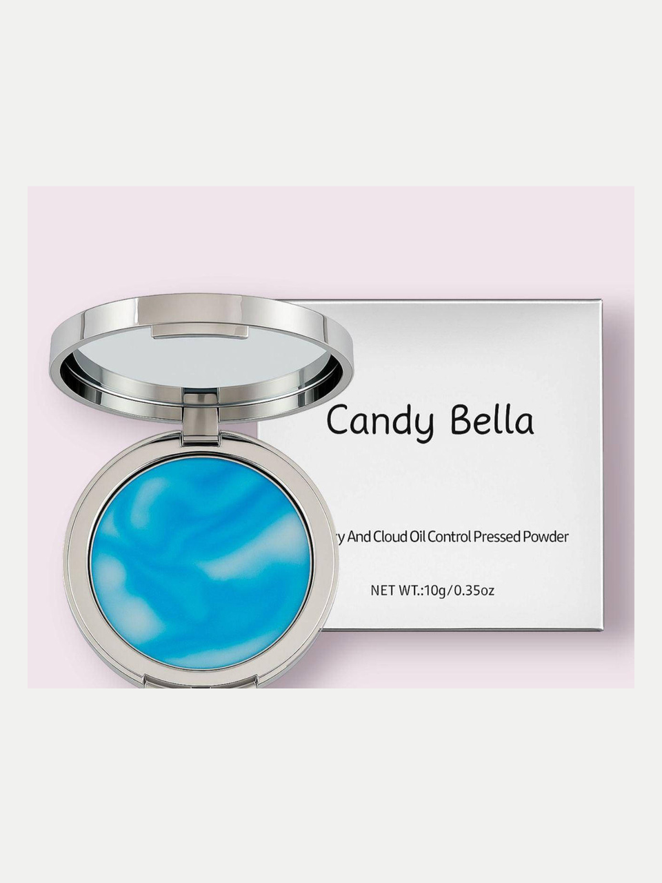 Candy Bella Blue Sky matlashtiruvchi kompakt pudra, 10 gr - Havorang