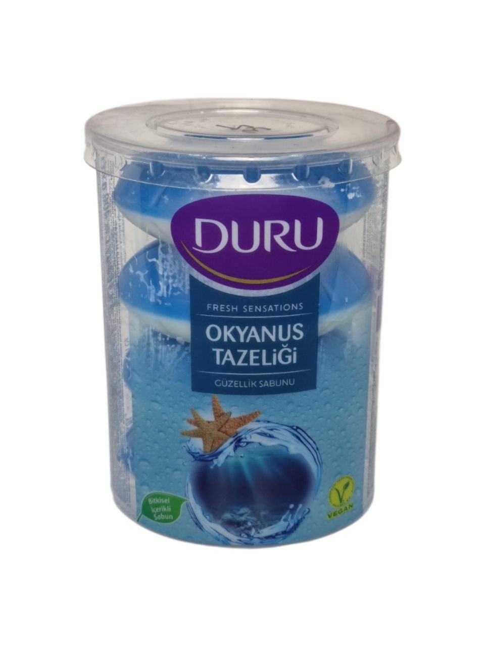 DURU beauty soap to'plami, 4 dona - Moviy
