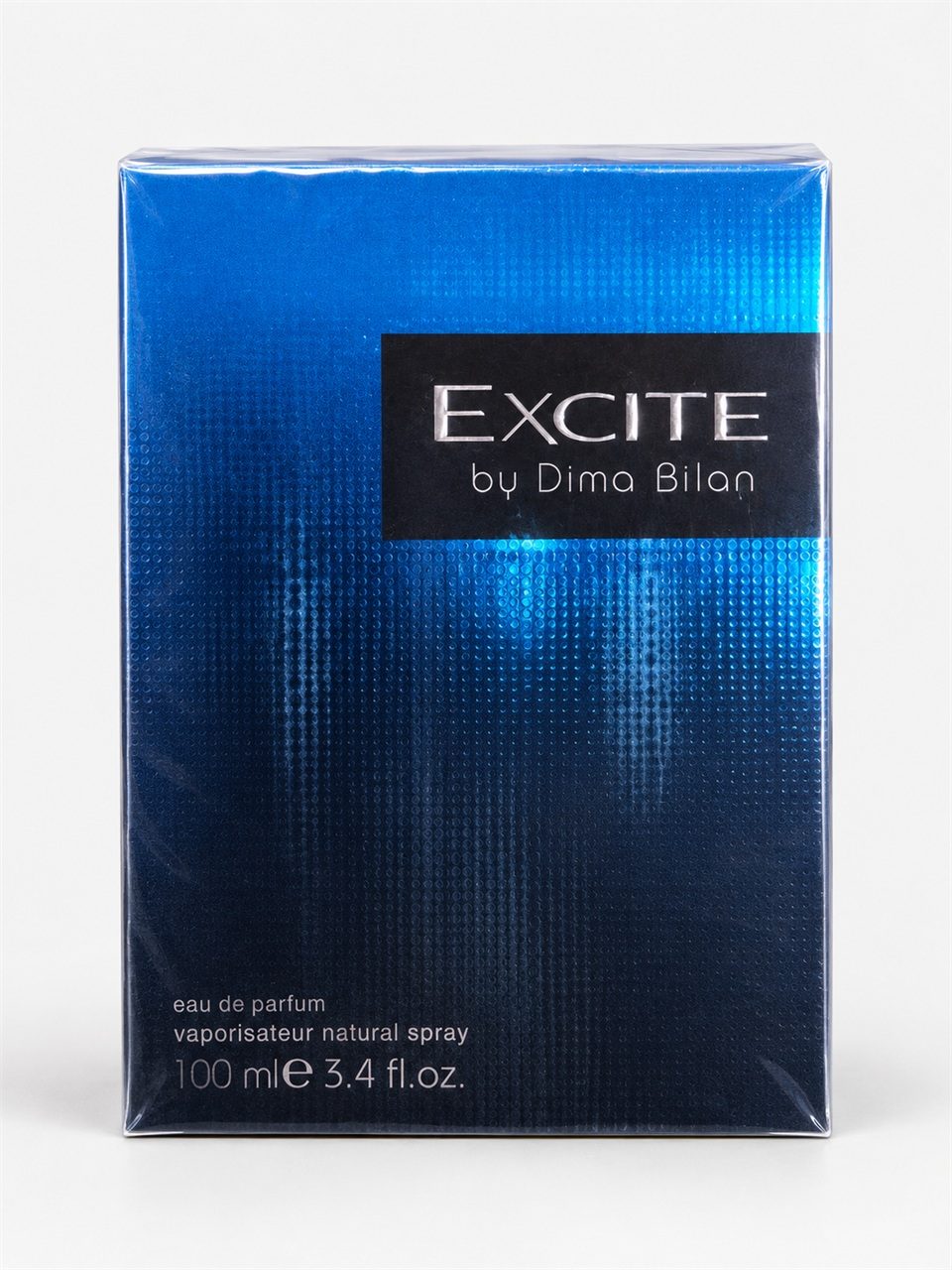 Excite by Dima Bilan Eau de Parfum erkaklar atiri, 100 ml - Ko'k
