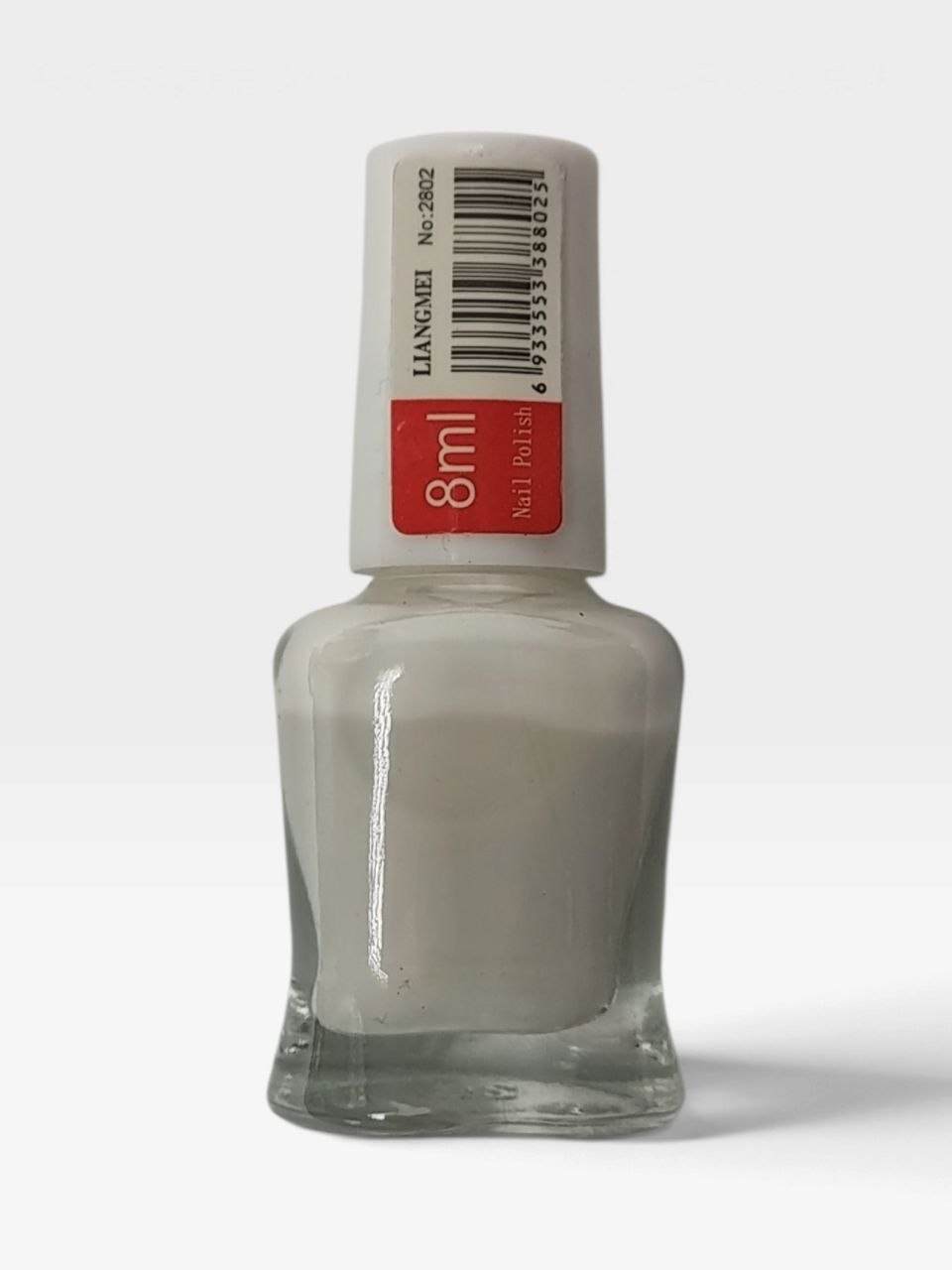 Liang Mei 2802 tirnoq laki, 8 ml - Oq