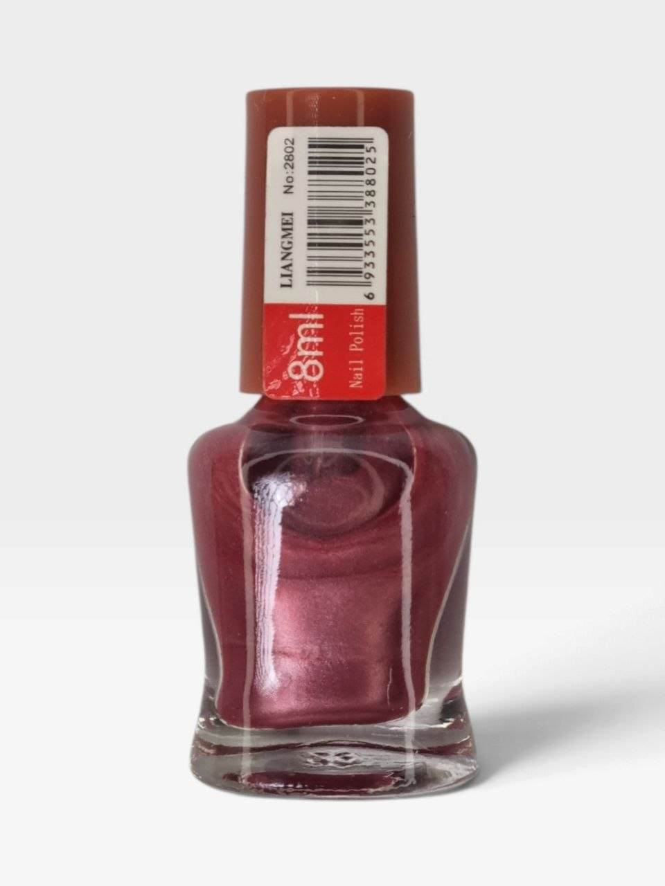 Liang Mei 2802 tirnoq laki, 8 ml - To'q qizil