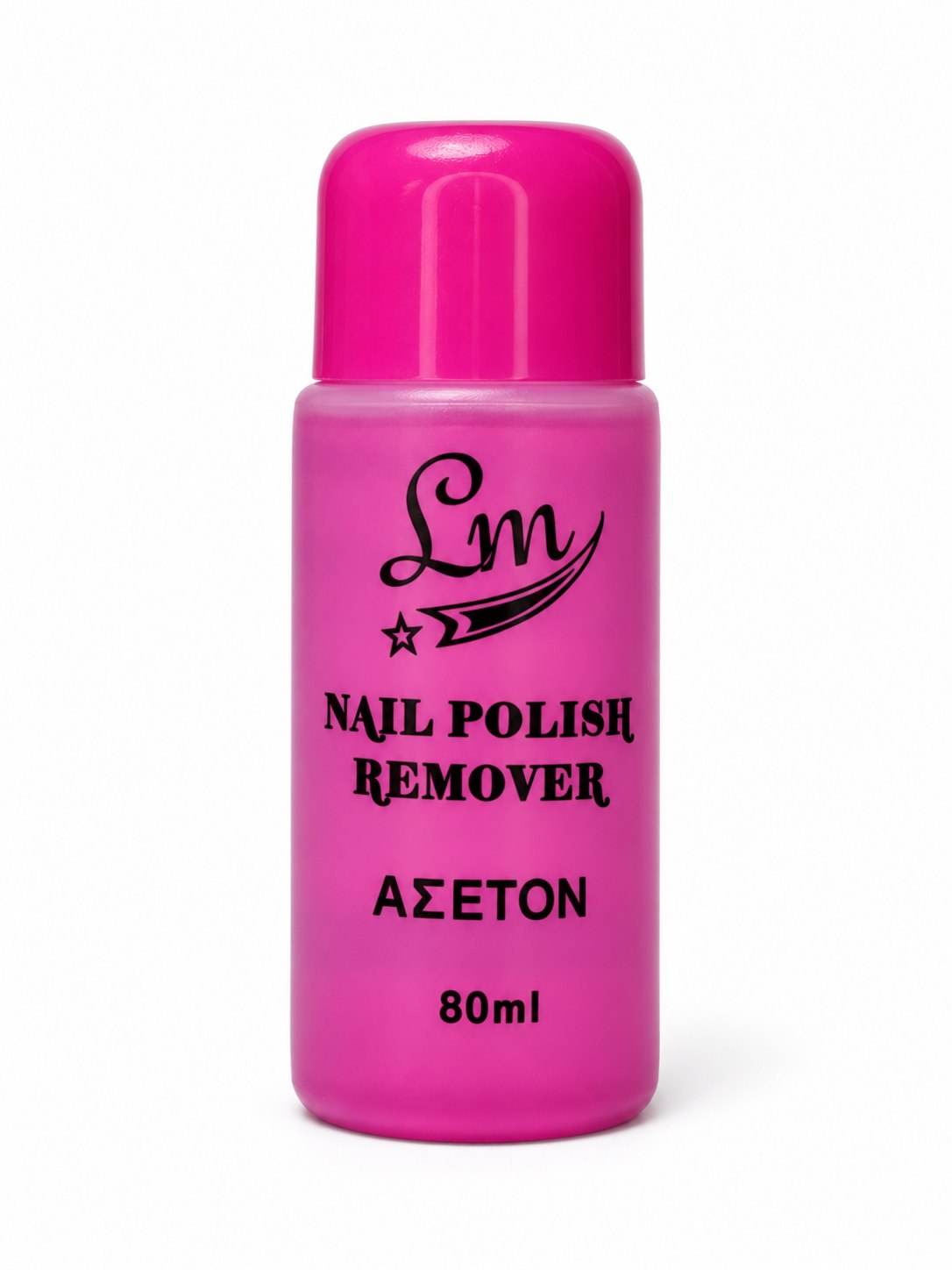 LM tirnoq lakini tozalash vositasi, 80 ml - Pushti
