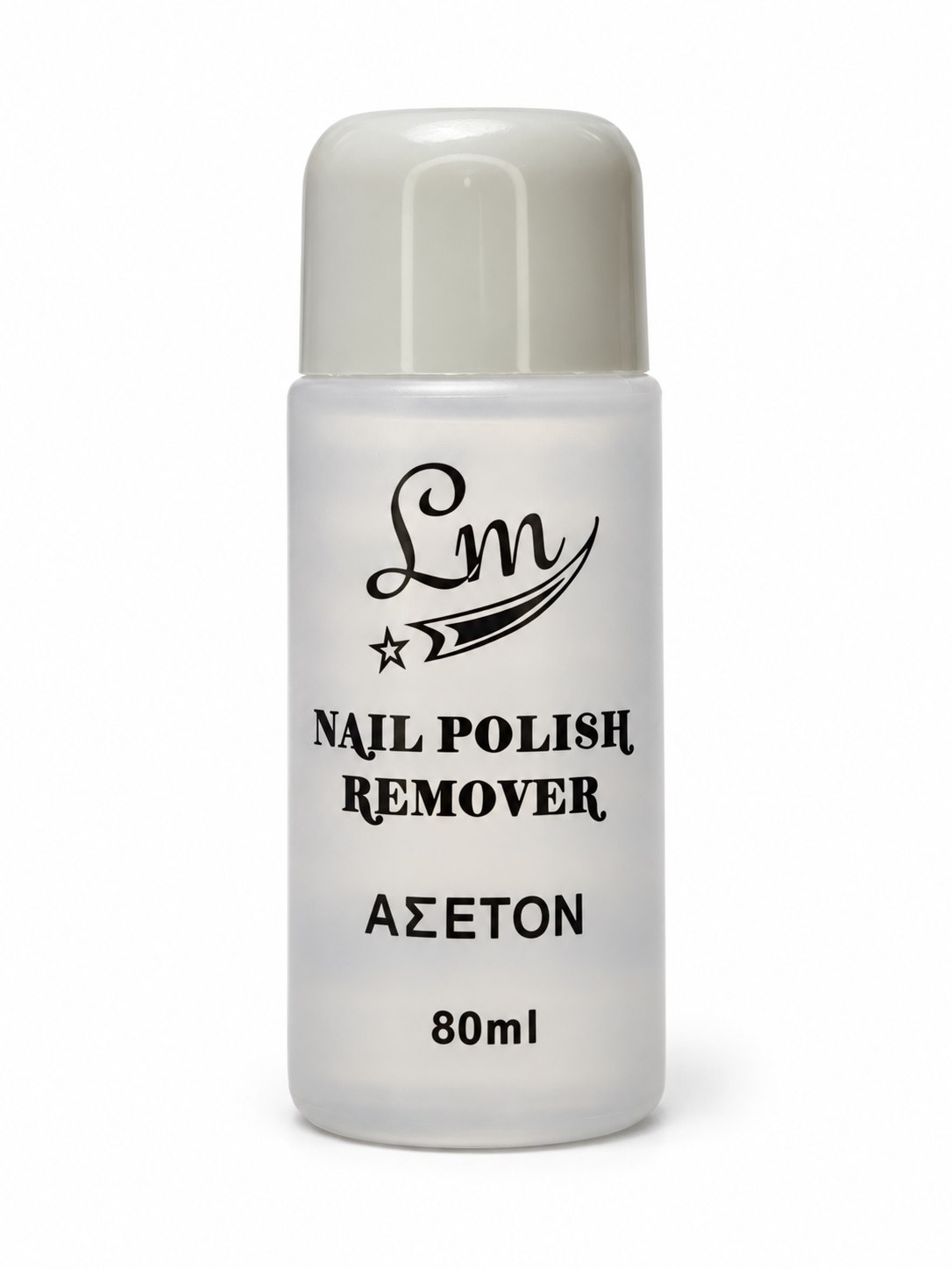 LM tirnoq lakini tozalash vositasi, 80 ml - Oq