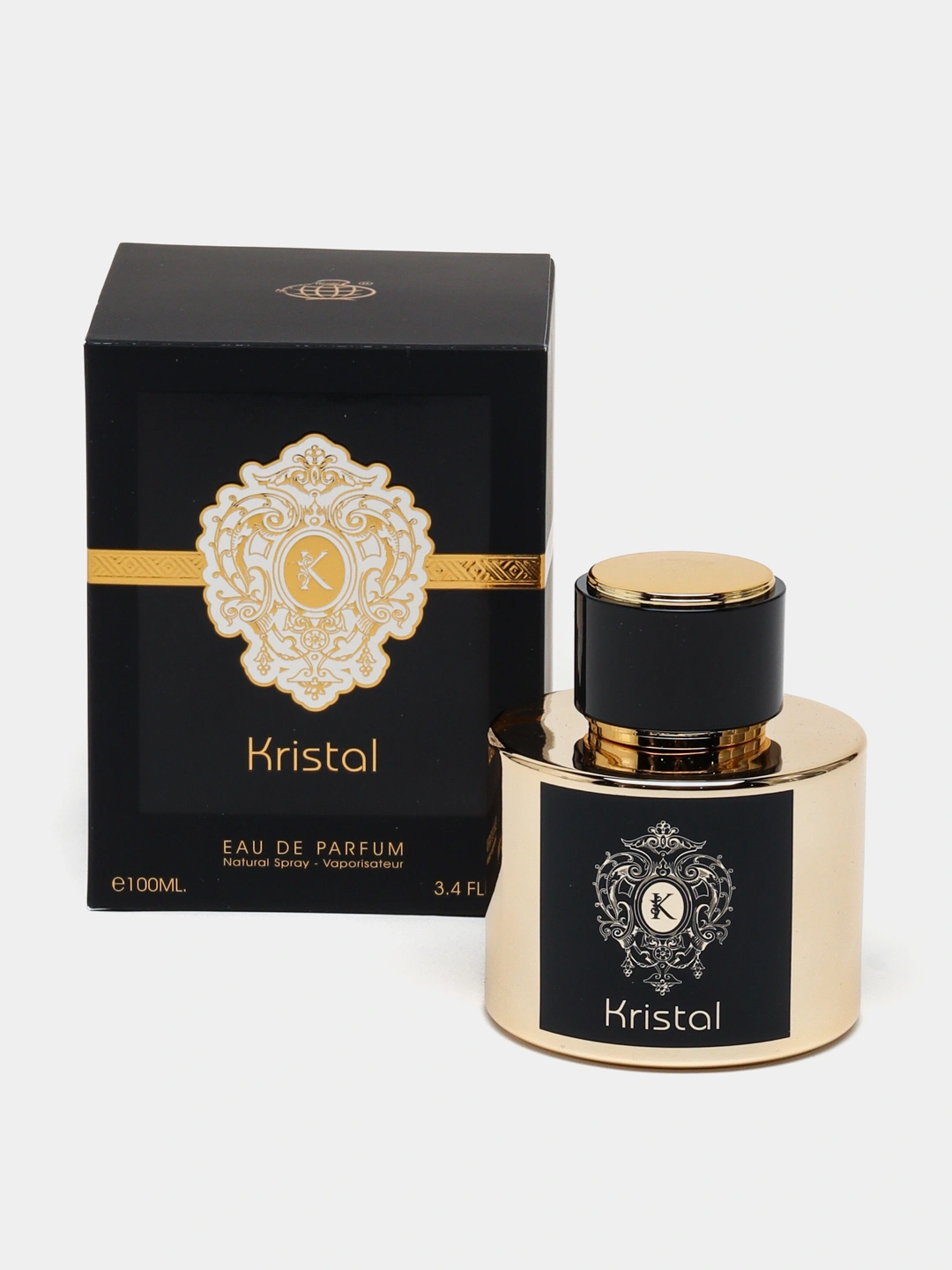 Kristal Eau de Parfum - Uniseks parfyum, 100 ml - Oltin