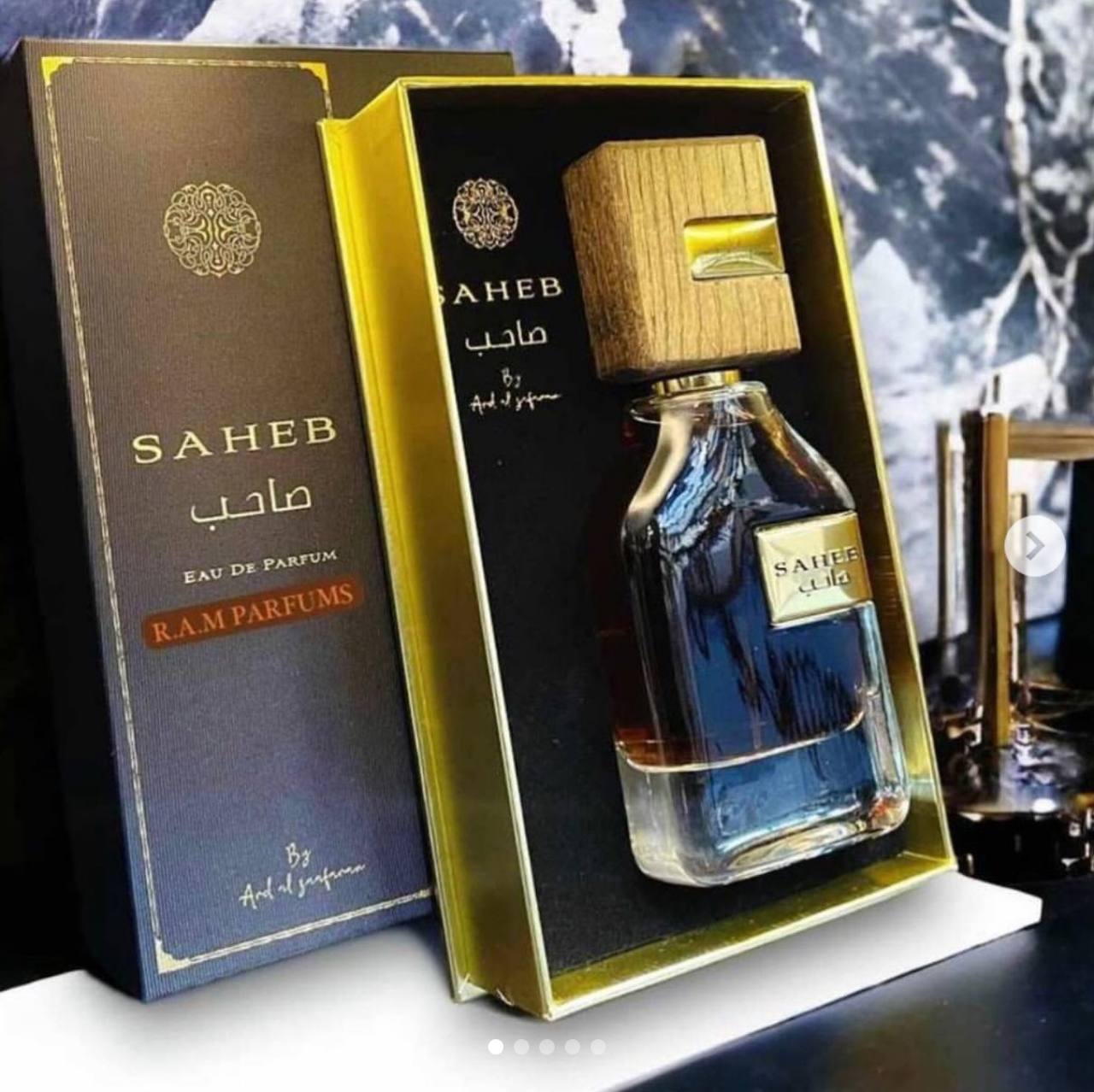 Ard Al Zaafaran Saheb (R.A.M Parfums) - Uniseks parfyum, 100 ml - Shokolad rang