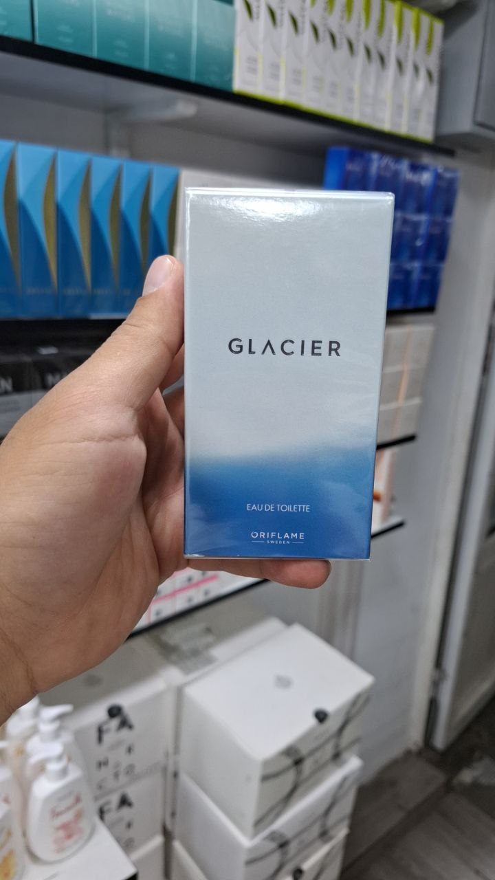 Oriflame Glacier Eau de Toilette erkaklar atiri, 100 ml - Ko'k