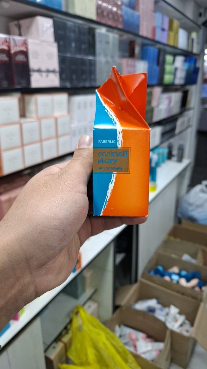 Faberlic Cocktail Story Ayollar atiri, 30 ml - Sariq