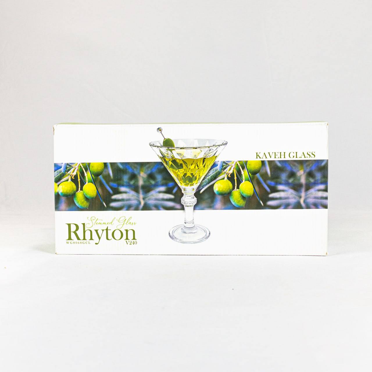 Rhyton V240 tilla rangli shishadan tayyorlangan kokteyl qadah - Oltin