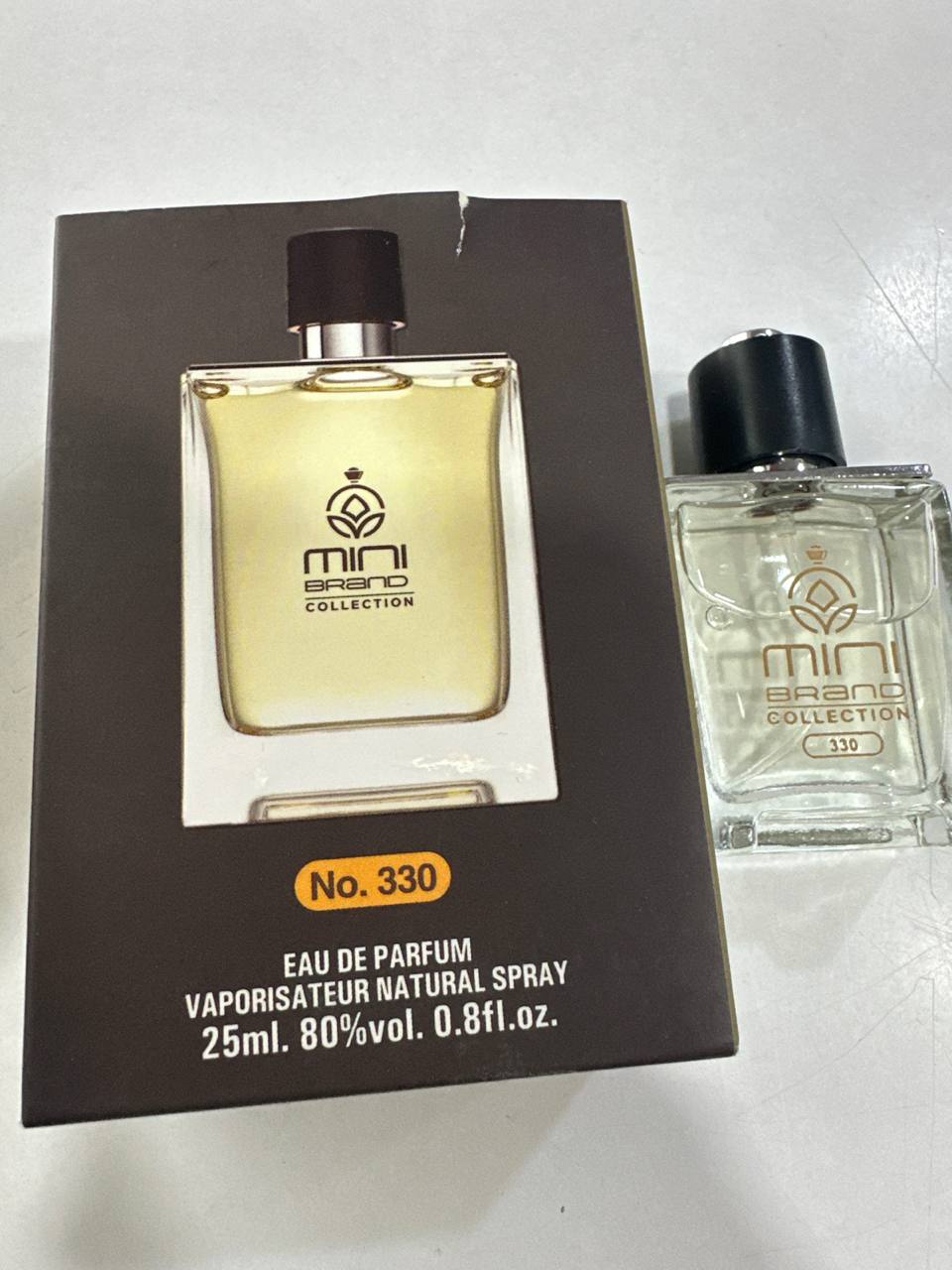 Mini Brand Collection No. 330 ayollar atiri, 25 ml - Oltin