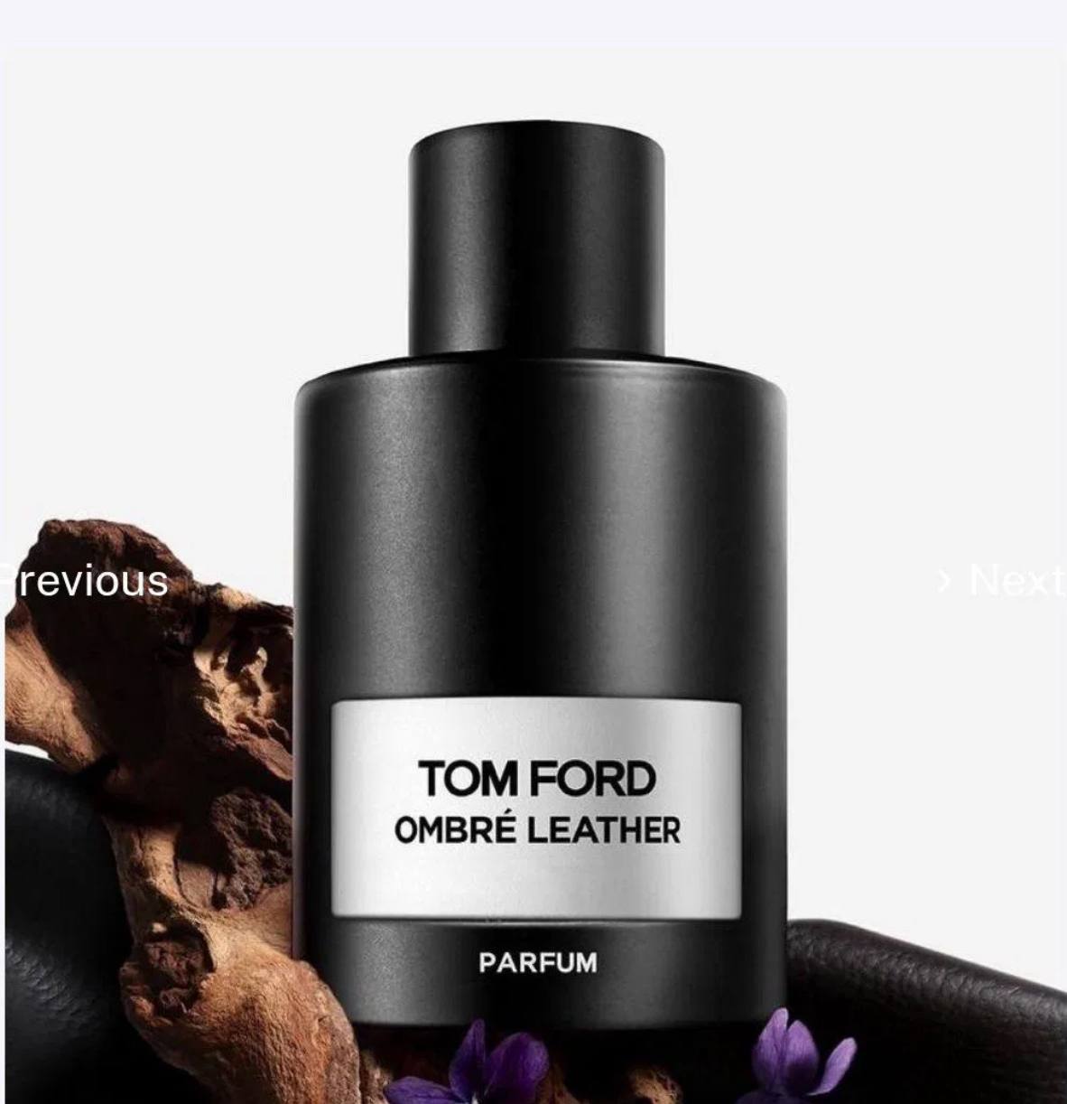 Tom Ford Ombré Leather Parfum — Erkaklar va ayollar uchun parfyum, 100 ml - Qora