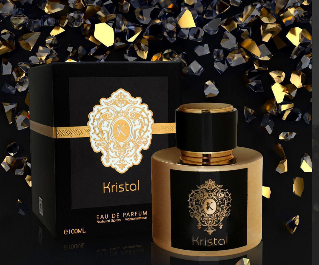 Kristal Eau de Parfum - Uniseks parfyum, 100 ml - Oltin