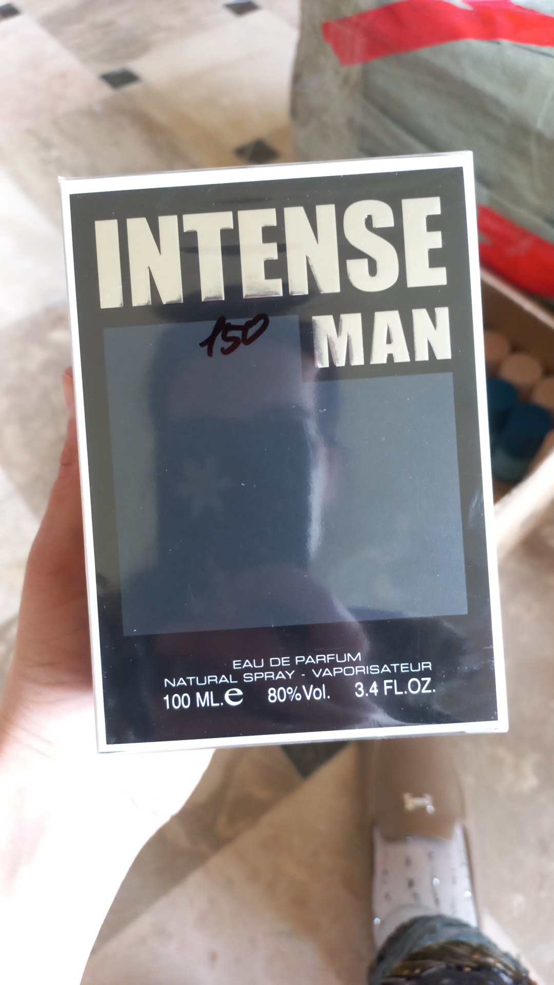 Intense Man Erkaklar parfyumeriya suvi, 100 ml - Qora