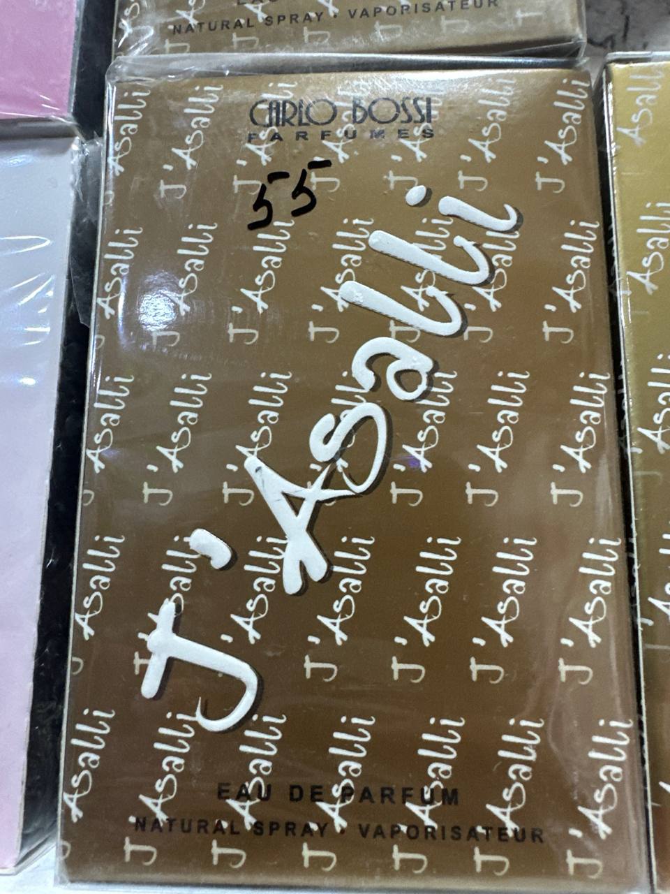 Carlo Bossi J'Asalli Parfyum suvi (Eau de Parfum) - Oltin