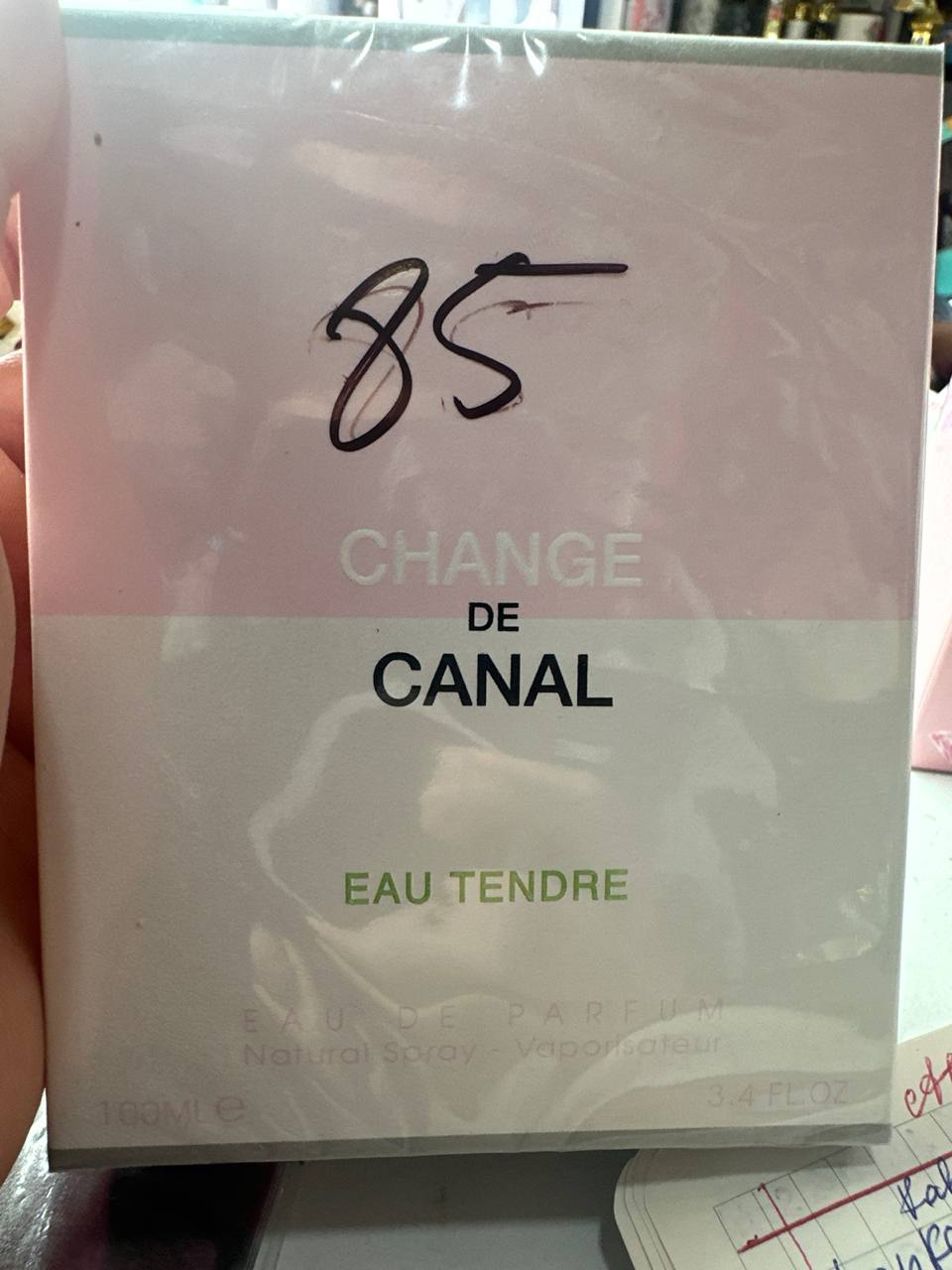 Change de Canal Eau Tendre ayollar atiri, 100m - Yorqin pushti